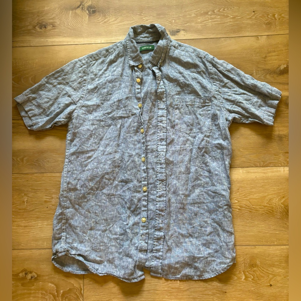 ORVIS LINEN SHIRT